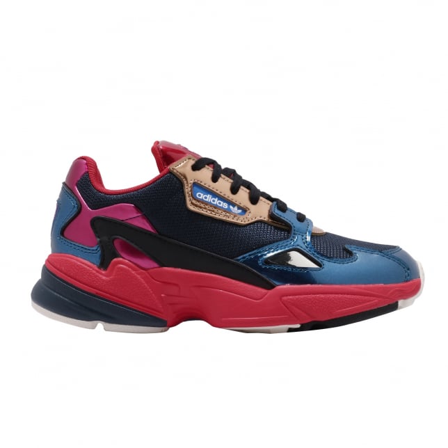 adidas WMNS Falcon Collegiate Navy Red - Image 5