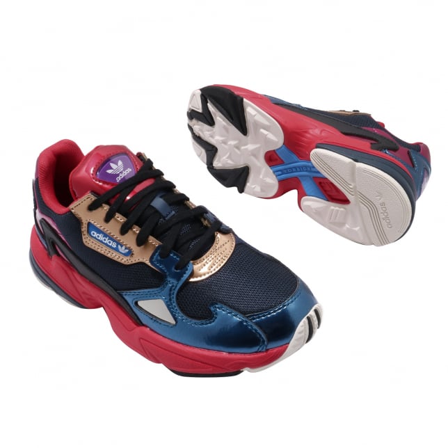adidas WMNS Falcon Collegiate Navy Red - Image 7