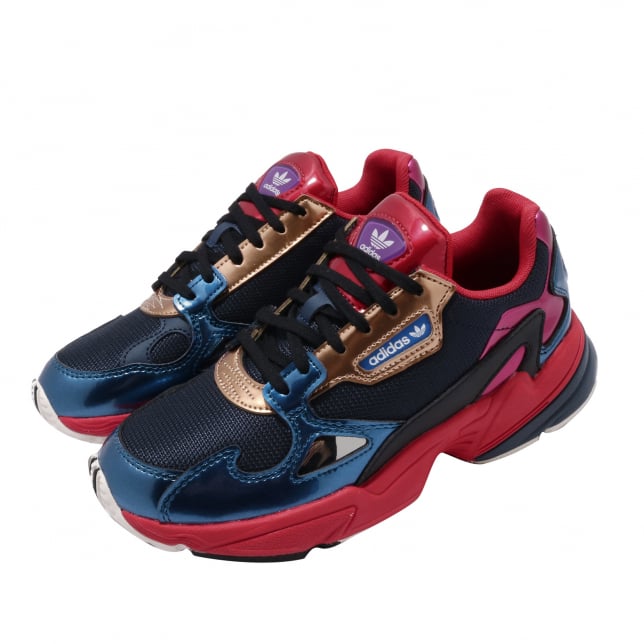 adidas WMNS Falcon Collegiate Navy Red - Image 8