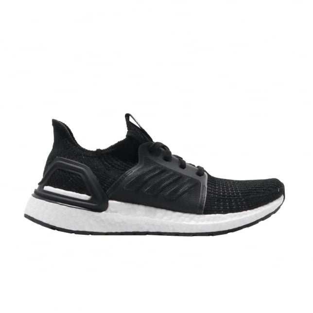 adidas WMNS Ultra Boost 2019 Core Black Grey Five Solar Orange - Image 5