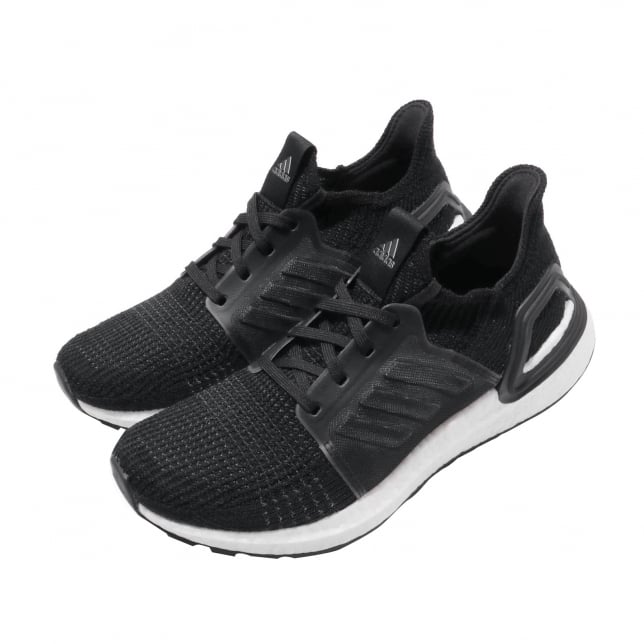 adidas WMNS Ultra Boost 2019 Core Black Grey Five Solar Orange - Image 8