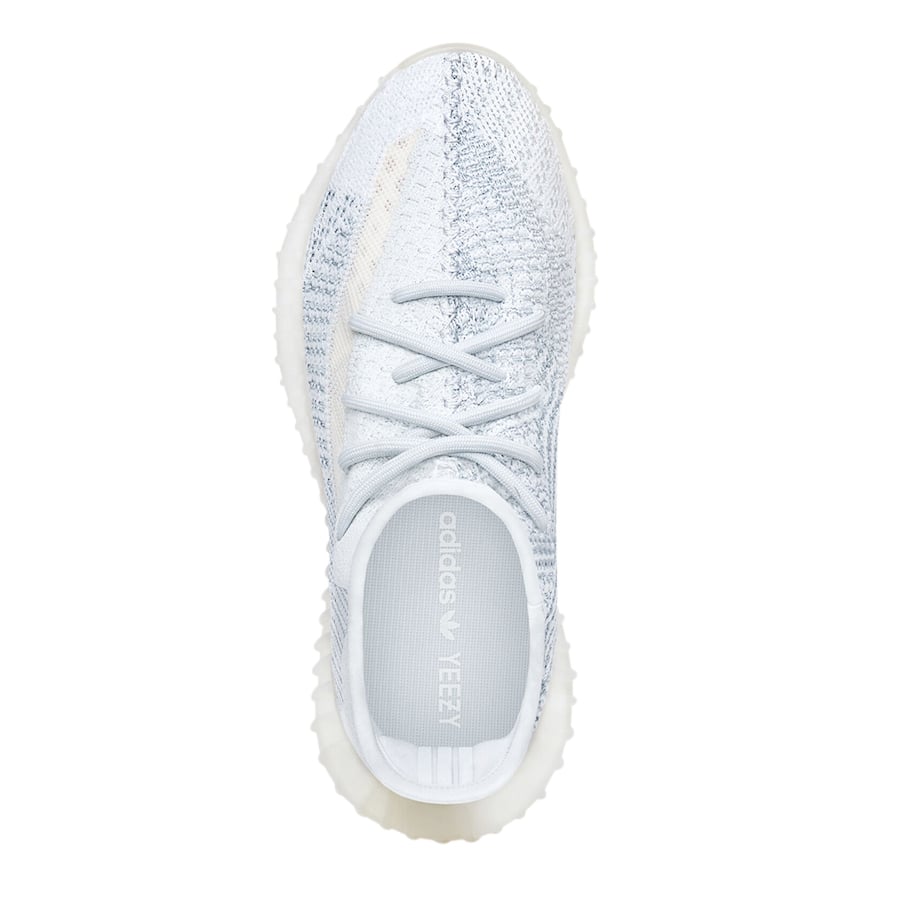adidas Yeezy Boost 350 V2 Cloud White Non Reflective - Image 2