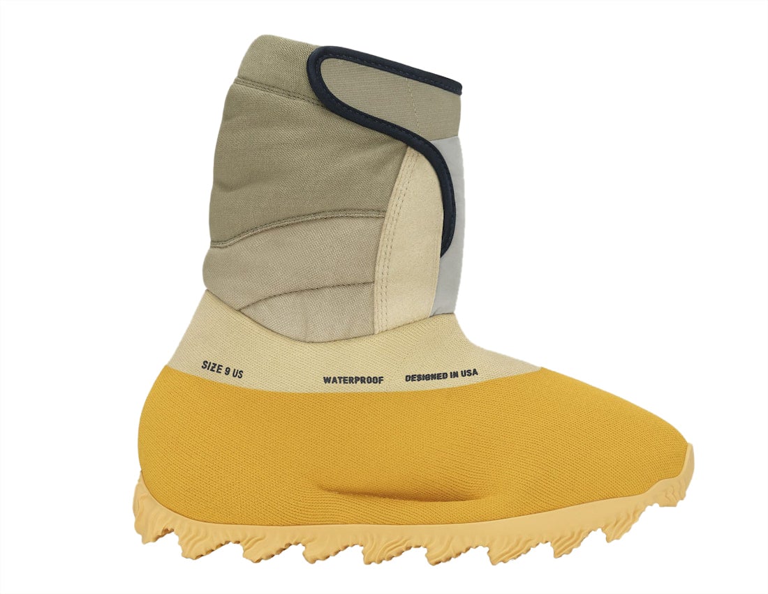 adidas Yeezy Knit Runner Boot Sulfur - Image 2