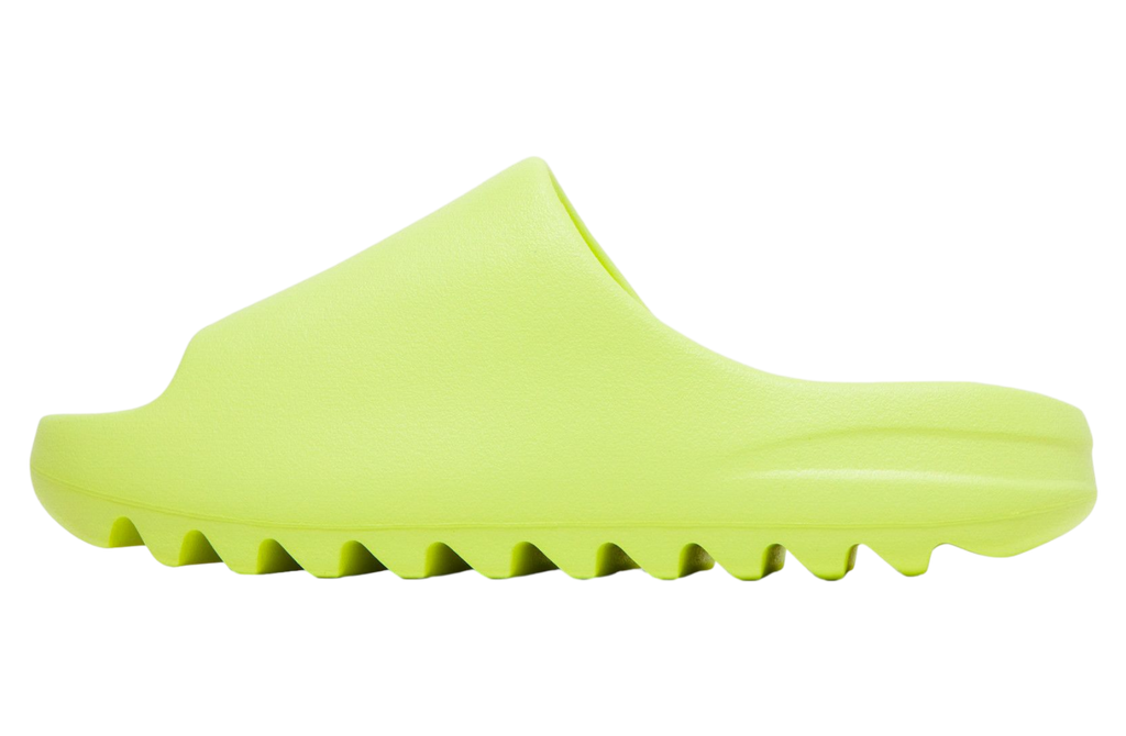 Adidas Yeezy Slides Glow Green 2022 - Image 2