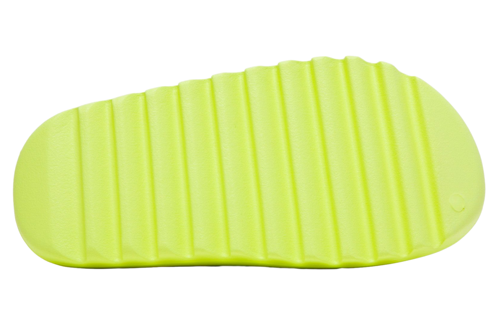 Adidas Yeezy Slides Glow Green 2022 - Image 3