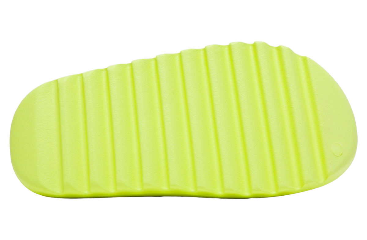 Adidas Yeezy Slides Glow Green 2022 - Image 3
