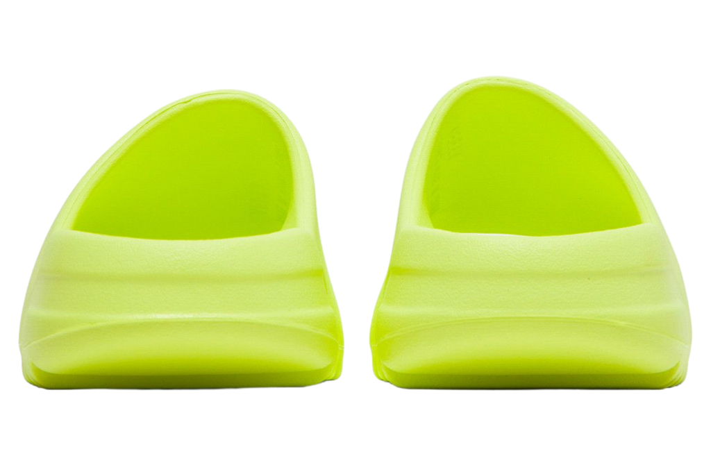 Adidas Yeezy Slides Glow Green 2022 - Image 4