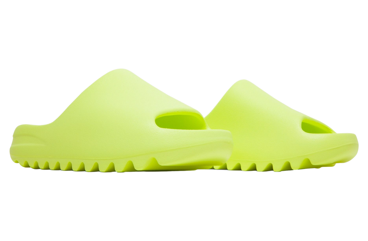Adidas Yeezy Slides Glow Green 2022 - Image 5