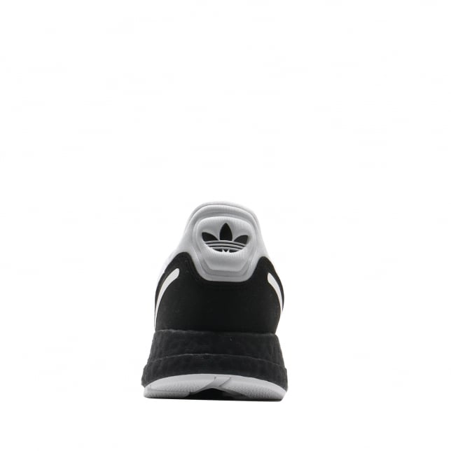 adidas ZX 1K Boost Cloud White Core Black Halo Silver - Image 3