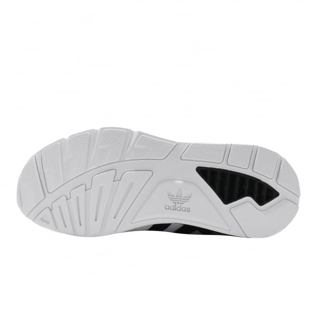 adidas ZX 1K Boost Cloud White Core Black Halo Silver - Image 4