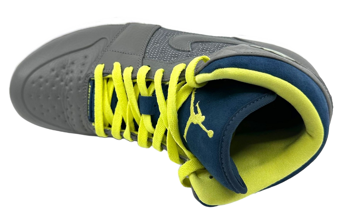Air Jordan 1 97 Txt Flat Pewter / Electric Yellow - Image 4