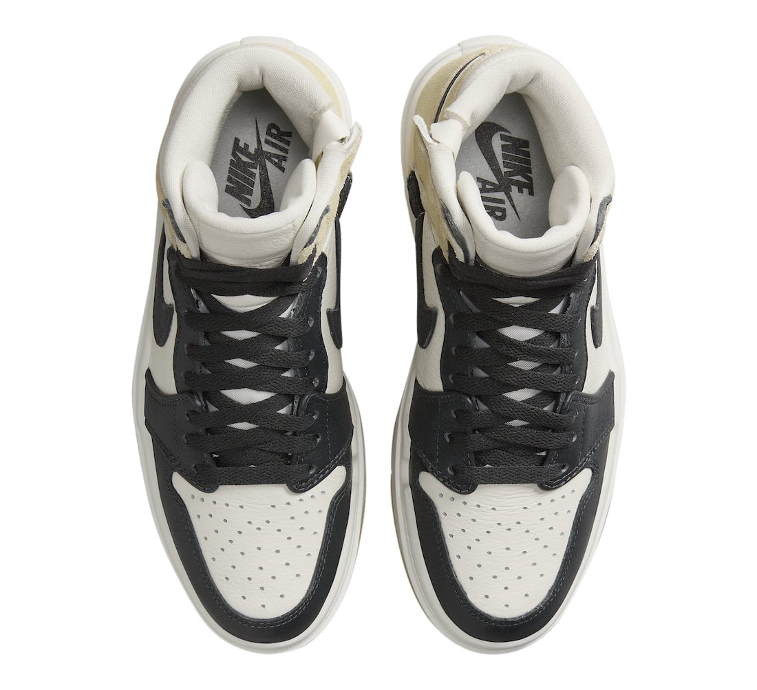 Air Jordan 1 Elevate High WMNS Beige Black Toe - Image 4