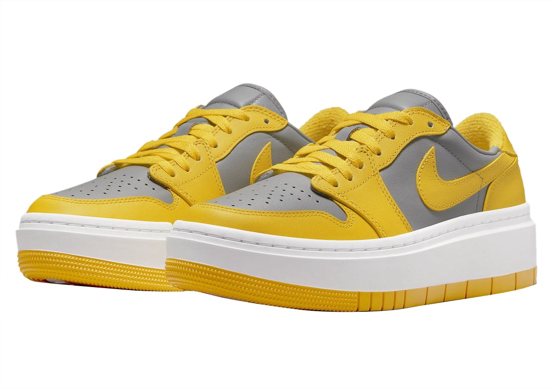 Air Jordan 1 Elevate Low WMNS Yellow Grey - Image 2