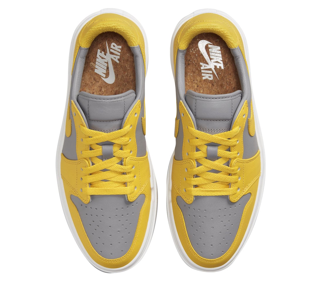 Air Jordan 1 Elevate Low WMNS Yellow Grey - Image 4