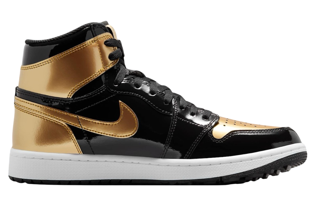 Air Jordan 1 High Golf Gold Toe - Image 3