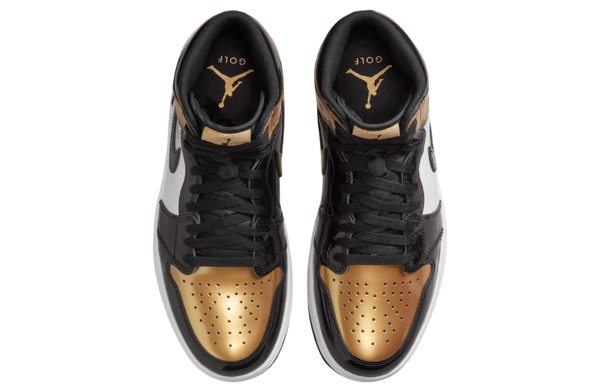 Air Jordan 1 High Golf Gold Toe - Image 4