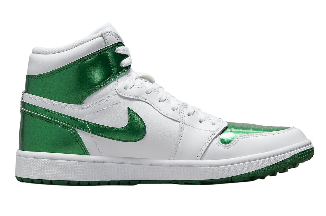 Air Jordan 1 High Golf Metallic Green - Image 3