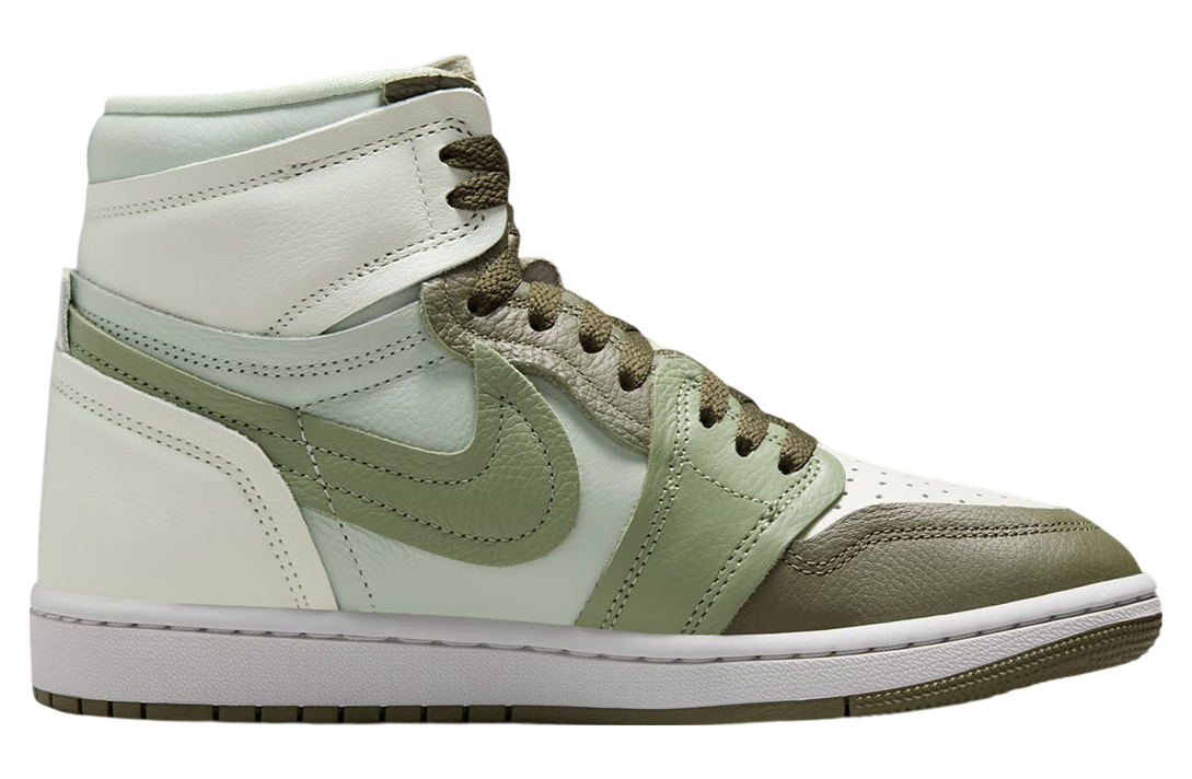Air Jordan 1 High Method Of Make WMNS Medium Olive / Oil Green - Image 2