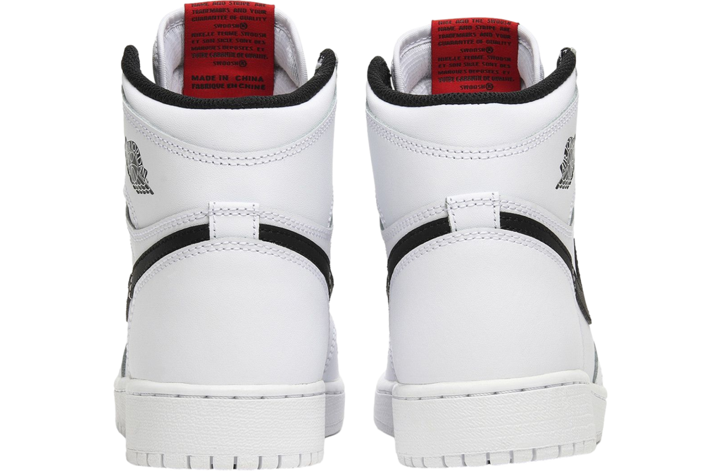 Air Jordan 1 High OG BG Yin Yang White / Black - Image 4