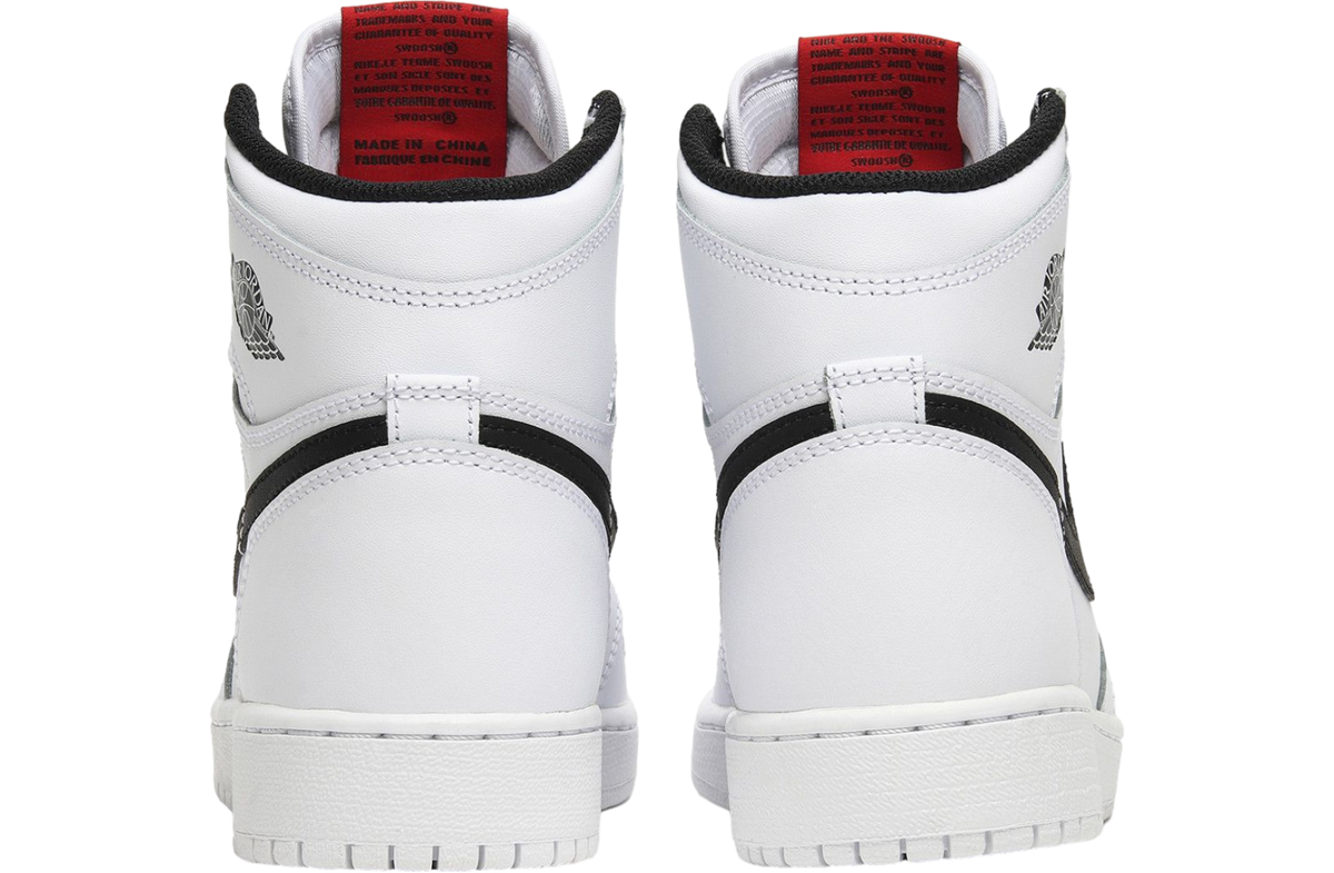 Air Jordan 1 High OG BG Yin Yang White / Black - Image 4