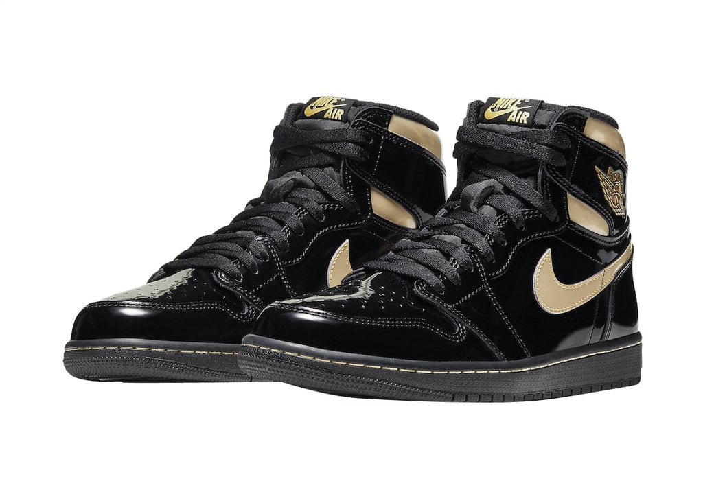 Air Jordan 1 High OG Black Metallic Gold - Image 2