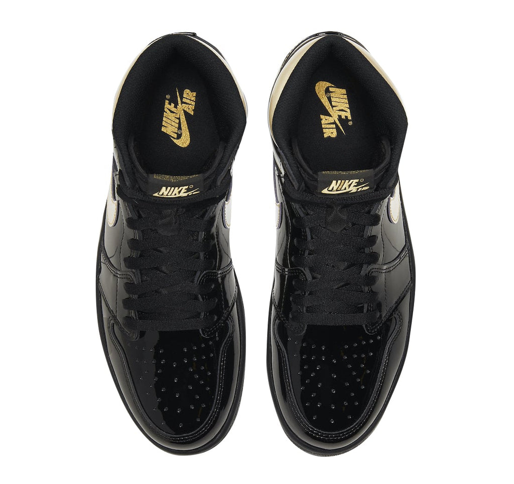 Air Jordan 1 High OG Black Metallic Gold - Image 4
