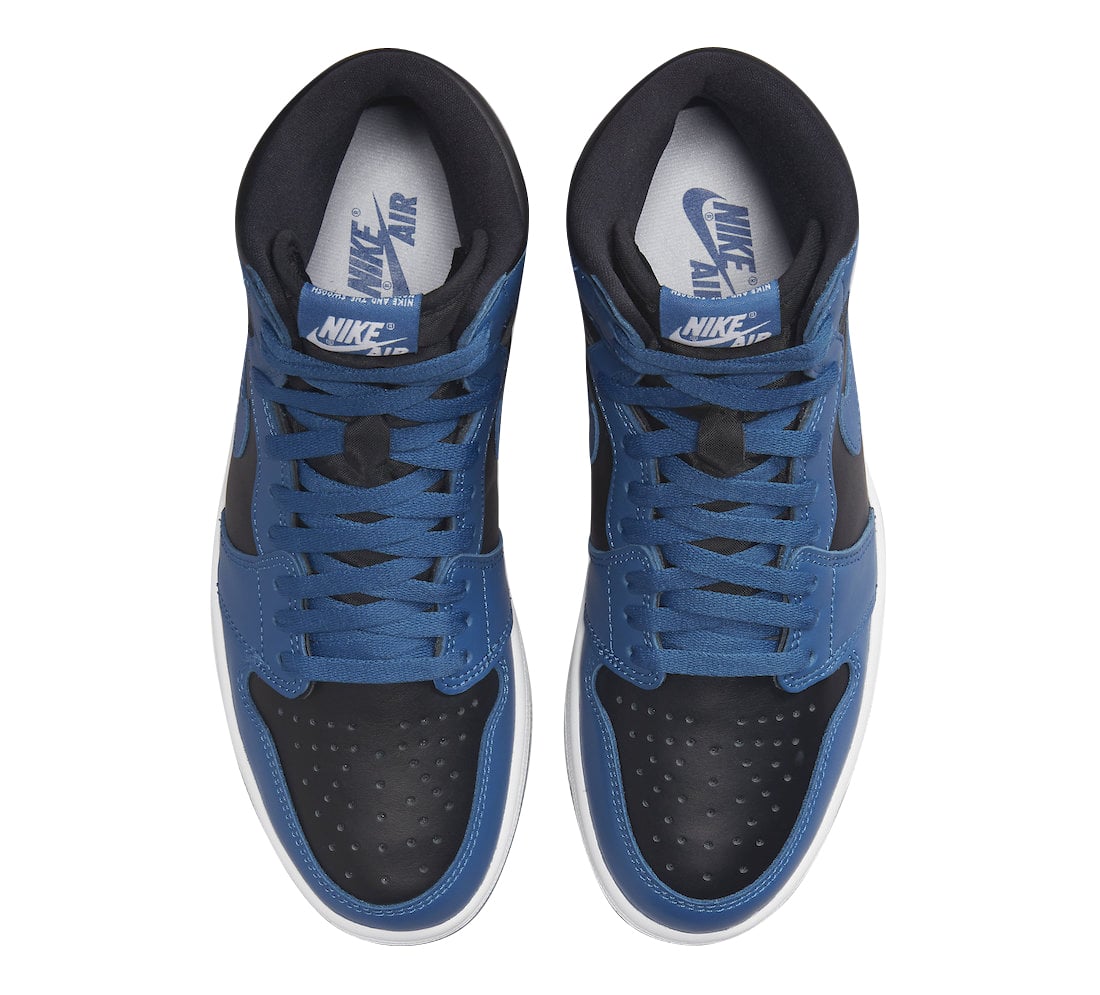 Air Jordan 1 High OG Dark Marina Blue - Image 4