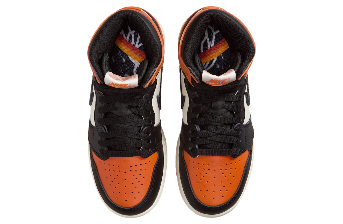 Air Jordan 1 High OG GS Black / Sail - Image 4