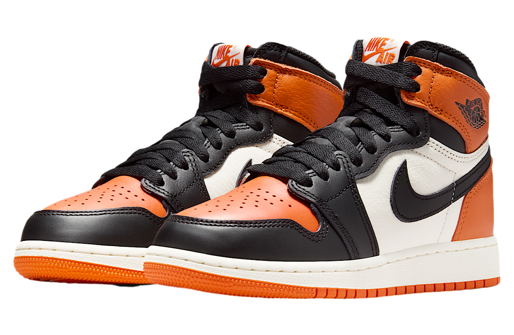 Air Jordan 1 High OG GS Black / Sail - Image 5