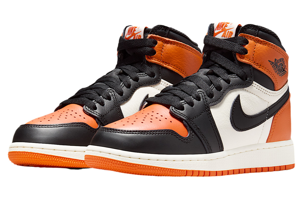 Air Jordan 1 High OG GS Black / Sail - Image 5