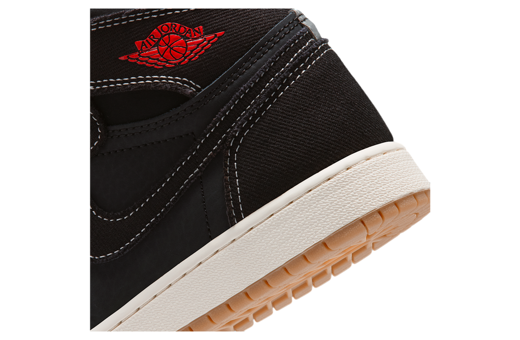 Air Jordan 1 High OG GS Black / Sail / Gum Medium Brown - Image 8