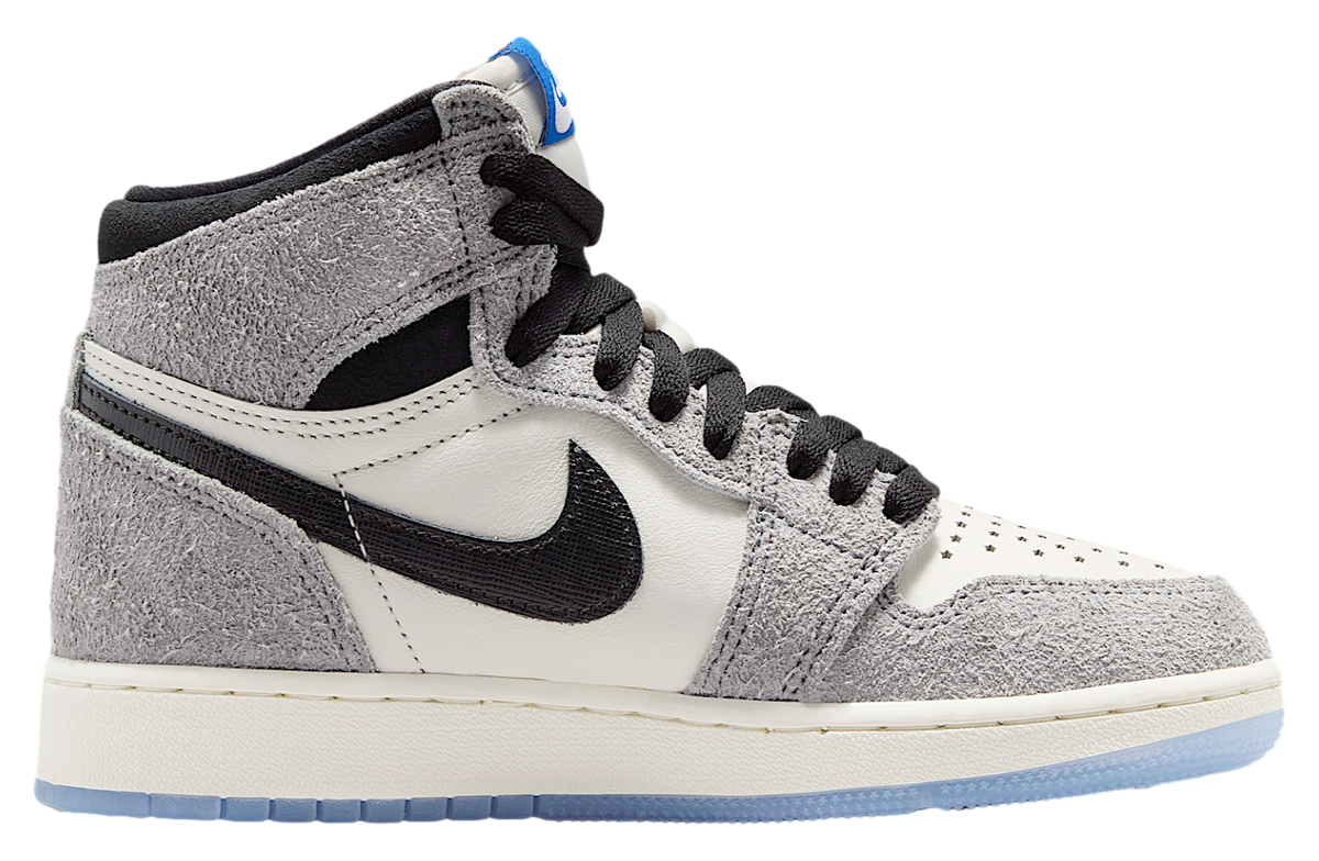 Air Jordan 1 High OG GS Cool Grey / Game Royal - Image 3