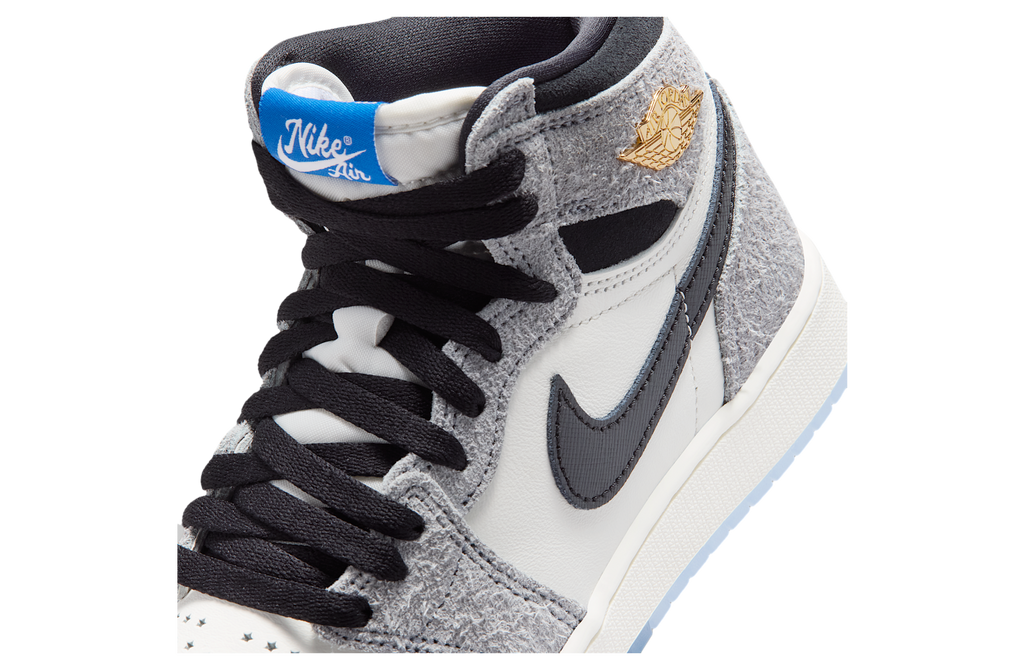 Air Jordan 1 High OG GS Cool Grey / Game Royal - Image 7