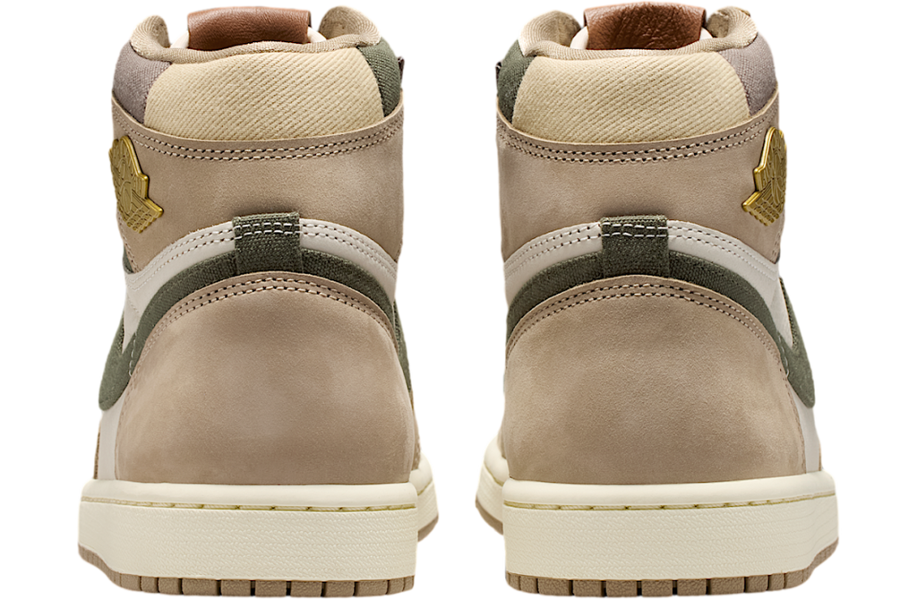 Air Jordan 1 High OG Khaki / Sail - Image 6