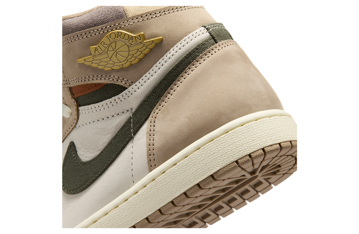 Air Jordan 1 High OG Khaki / Sail - Image 8