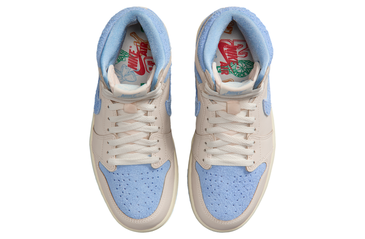 Air Jordan 1 High OG Pale Ivory / Psychic Blue - Image 4