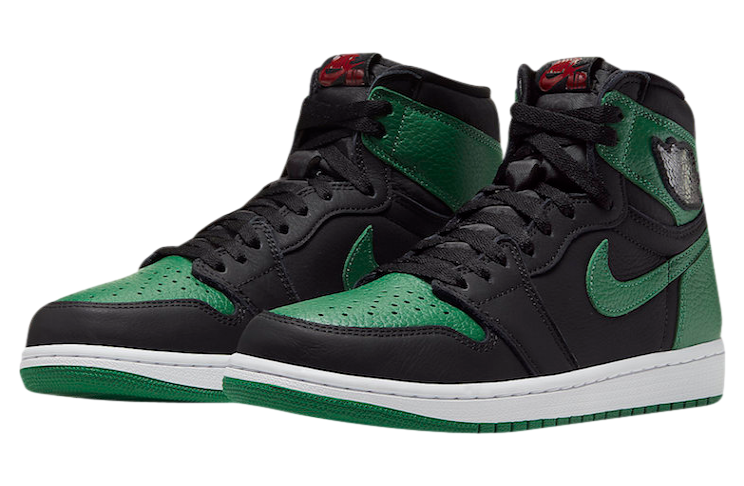 Air Jordan 1 High OG Pine Green Black - Image 2