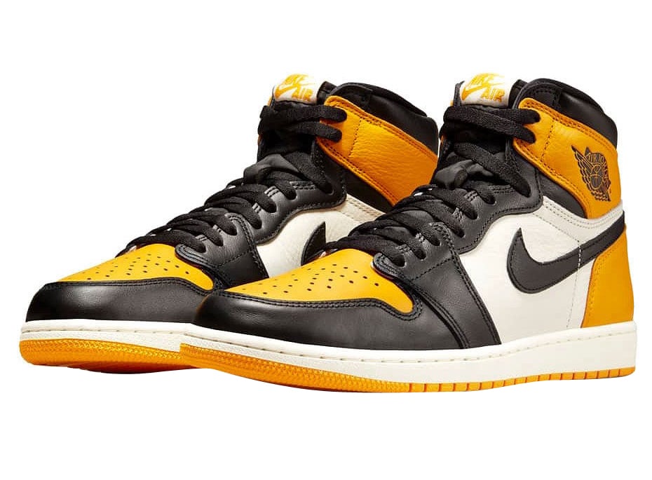 Air Jordan 1 High OG Taxi (Yellow Toe) - Image 2