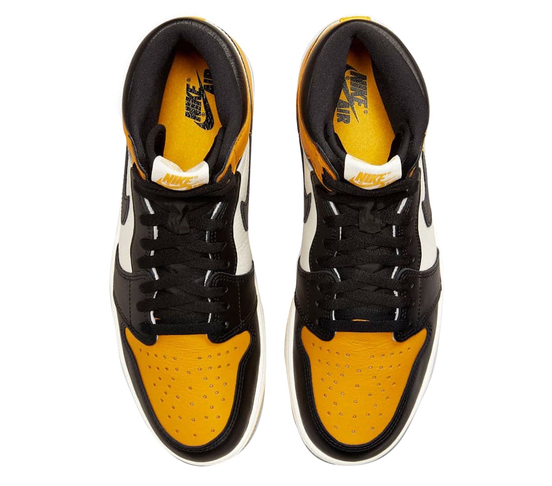 Air Jordan 1 High OG Taxi (Yellow Toe) - Image 4