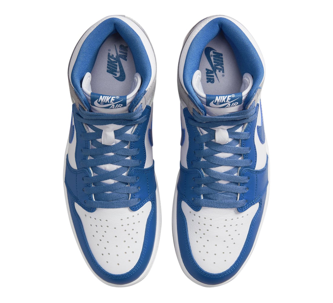 Air Jordan 1 High OG True Blue - Image 4