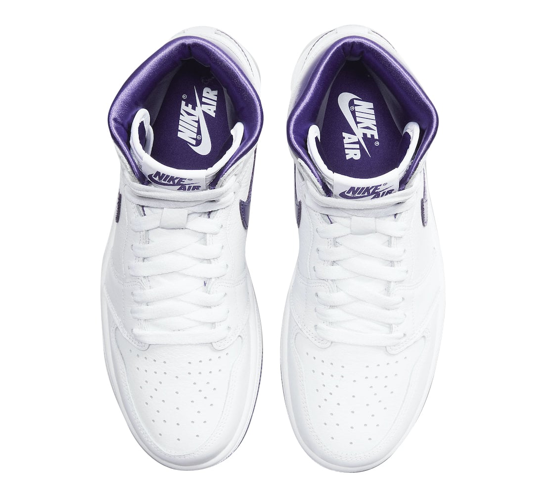 Air Jordan 1 High OG WMNS Court Purple - Image 4