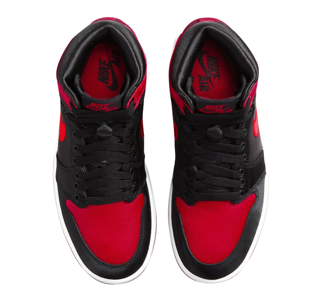 Air Jordan 1 High OG WMNS Satin Bred - Image 4