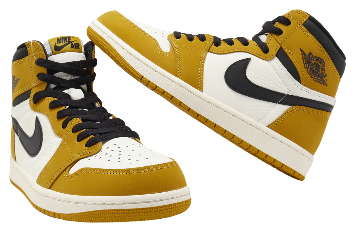 Air Jordan 1 High OG Yellow Ochre - Image 6