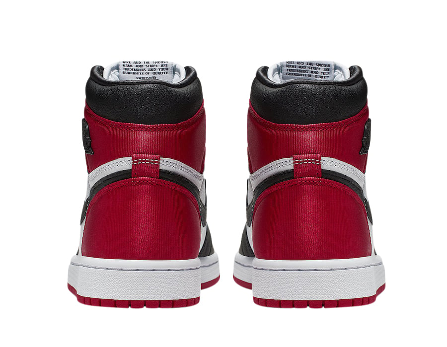 Air Jordan 1 High WMNS Satin Black Toe - Image 5