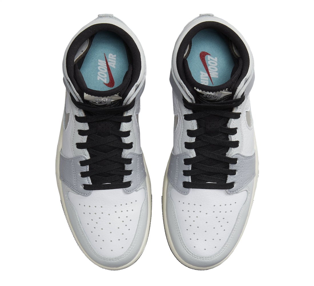 Air Jordan 1 High Zoom Comfort 2 Chrome Swoosh - Image 4