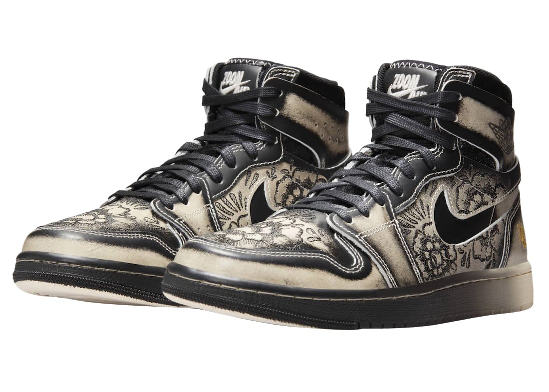 Air Jordan 1 High Zoom Comfort 2 Dia De Muertos - Image 2