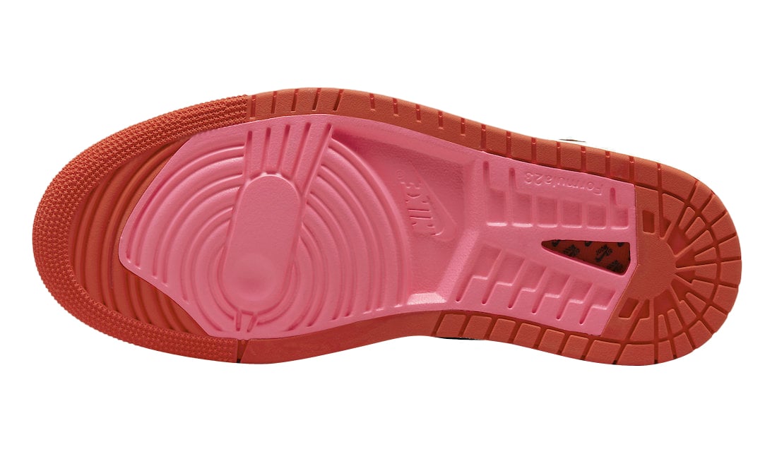Air Jordan 1 High Zoom Comfort 2 WMNS Cacao Wow Picante Red - Image 6