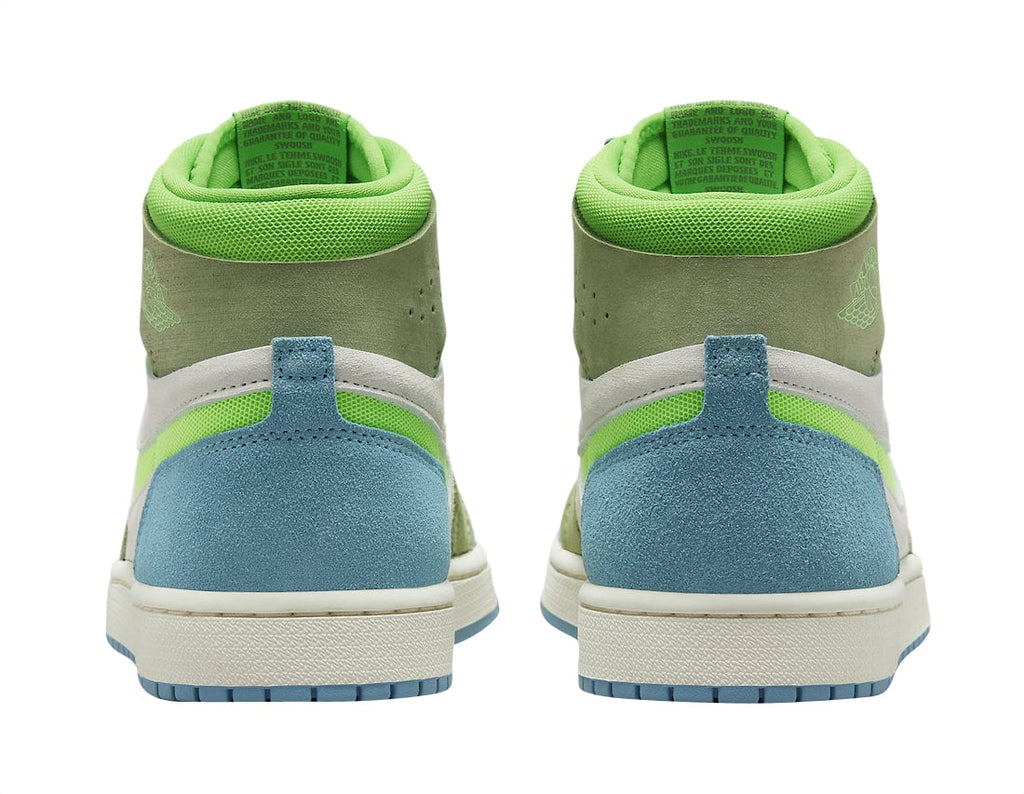Air Jordan 1 High Zoom Comfort 2 WMNS University Blue Electric Green - Image 5