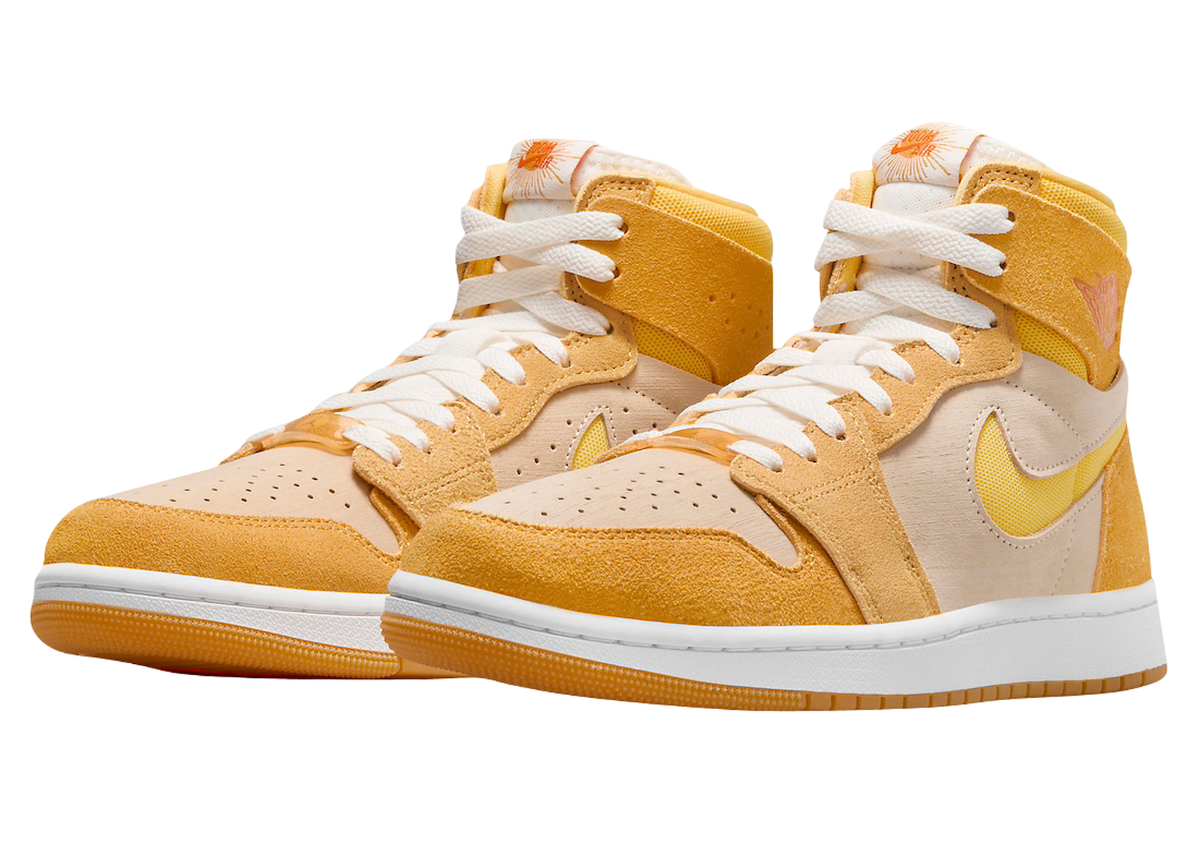 Air Jordan 1 High Zoom Comfort 2 Yellow Ochre - Image 2