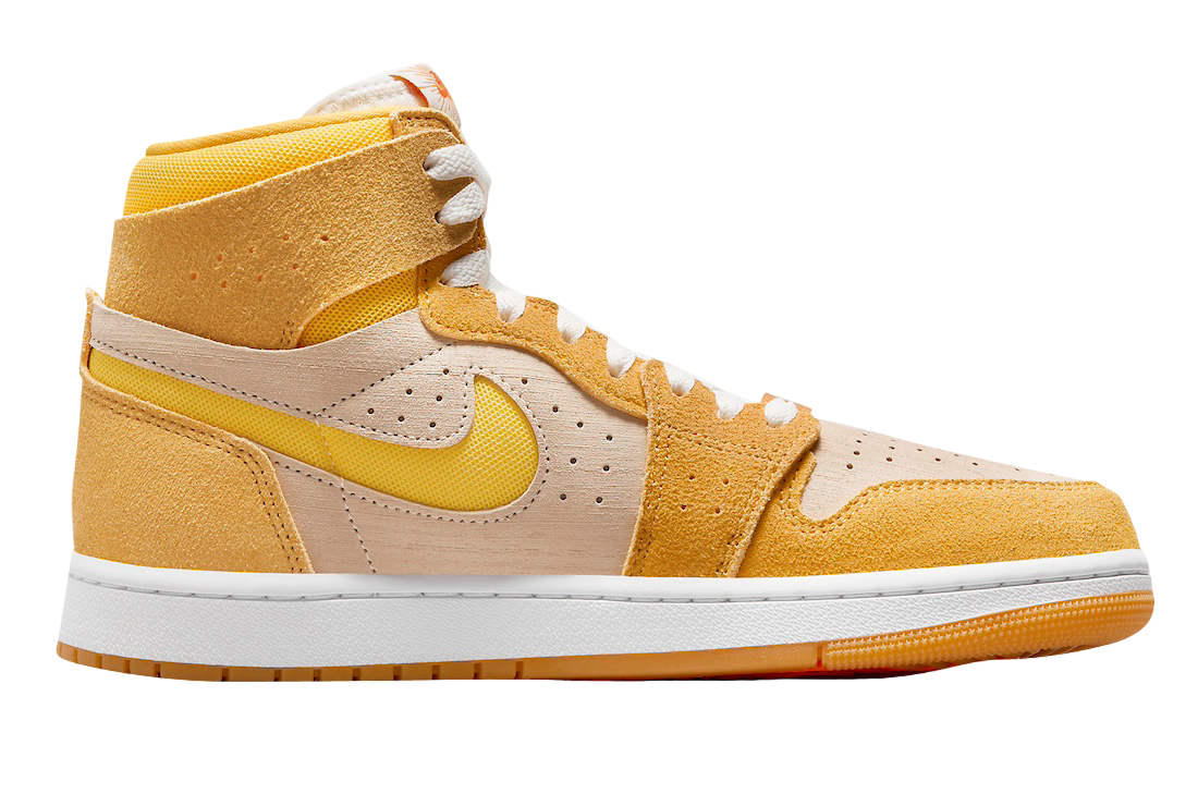 Air Jordan 1 High Zoom Comfort 2 Yellow Ochre - Image 3